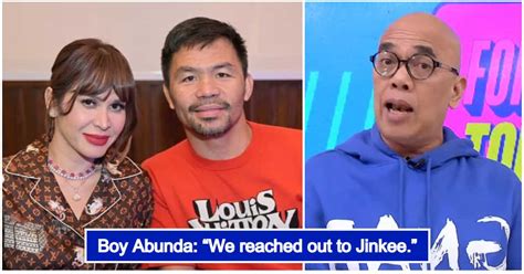 Jinkee Pacquiao, pinabulaanan ang breakup at .